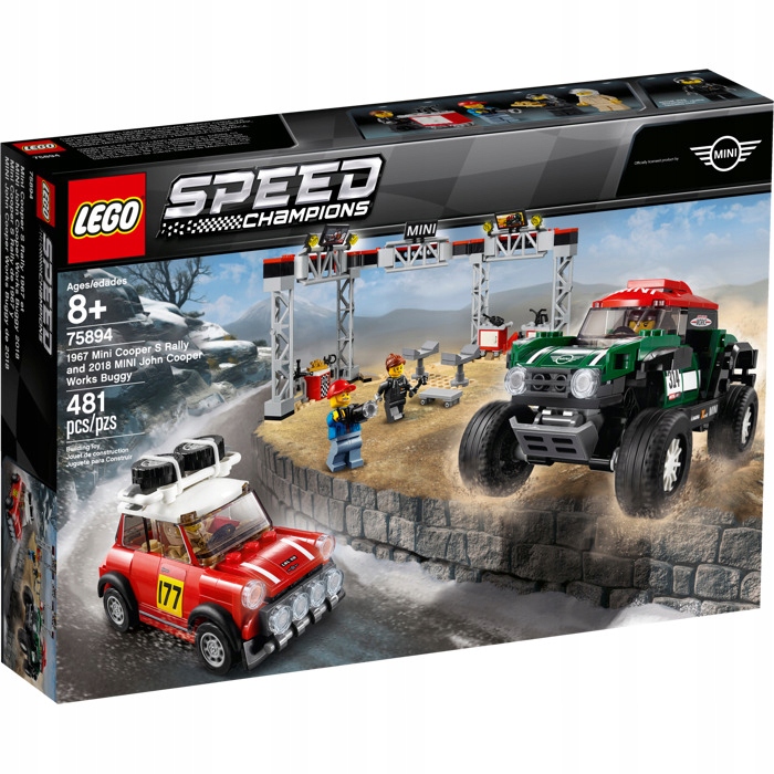 LEGO Speed Champions 75894 1967 Mini Cooper S Rally