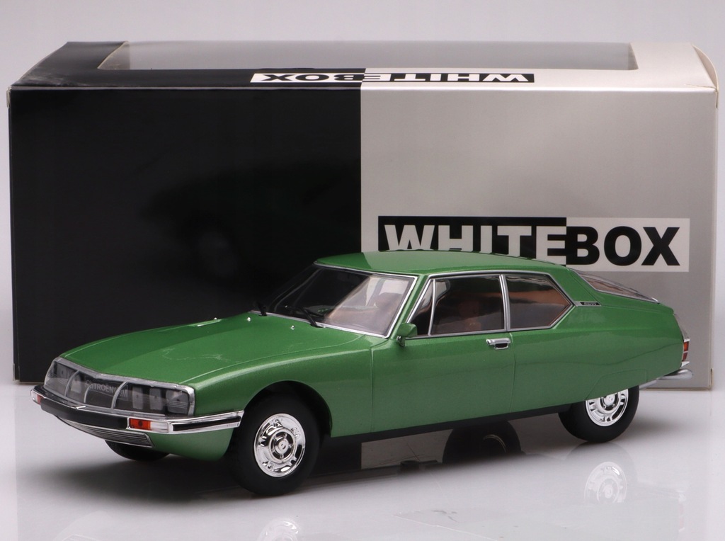 Citroen SM, metallic-light green WhiteBox 1:24