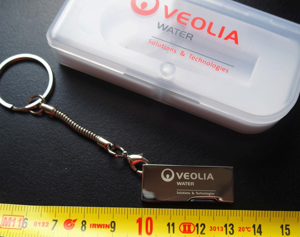 Pamięć USB 4GB od Veolia dla kolekcjonera