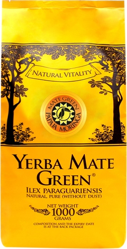 Yerba Mate Green Kaktusowa Papaja Moringa 1kg