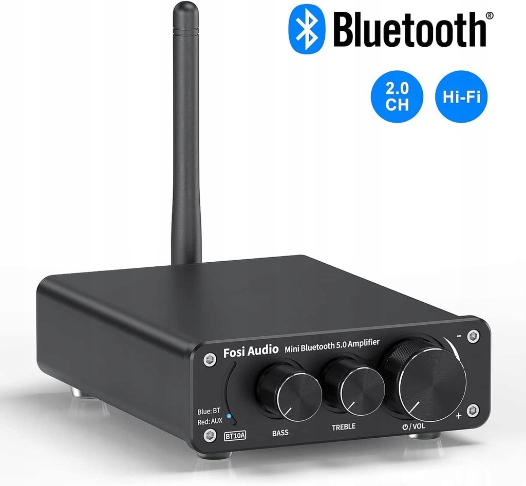 Wzmacniacz Fosi Audio BT10A Czarny