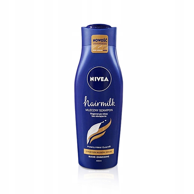 Nivea Hairmilk Szampon odżywczy 400 ml