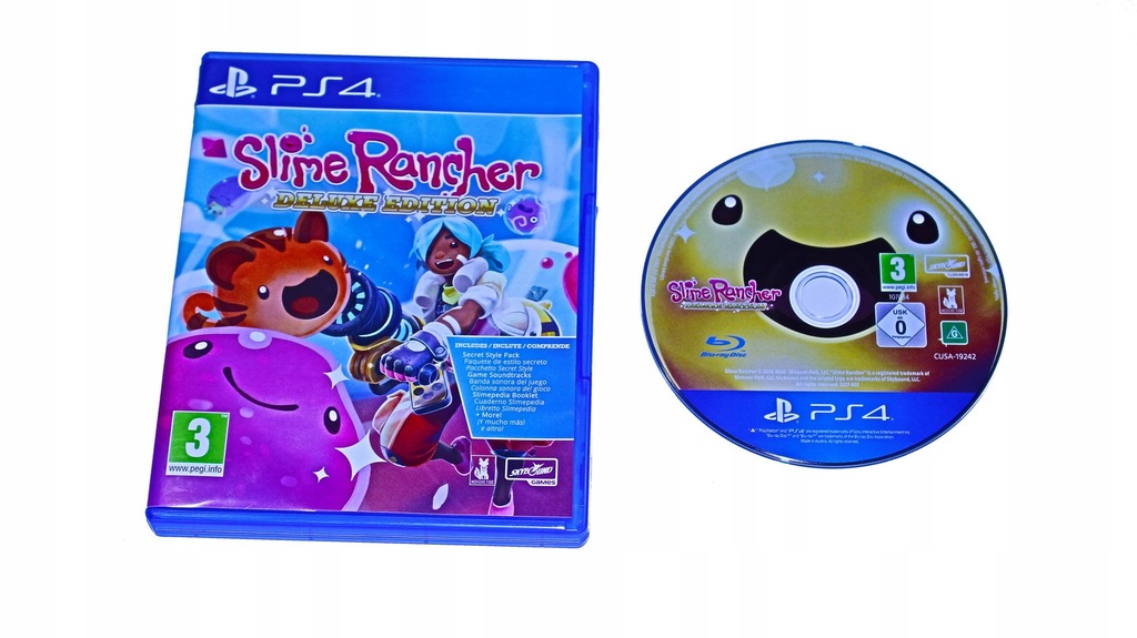 SLIME RANCHER DELUXE EDITION BOX ENG PS4