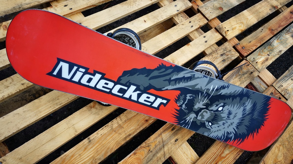 Snowboard Nidecker 109 cm + Wiązania PREZENT