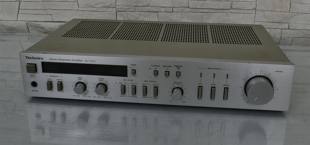 TECHNICS SU-Z22 Uszkodzony wzmacniacz stereo