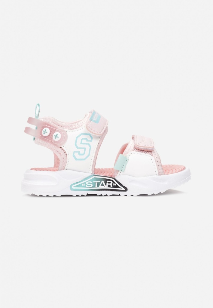 Born2Be Różowe Sandały 24 Ekoskóra Casual