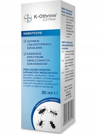 K-OTHRINE oprysk na prusaki muchy karaluchy 30ml