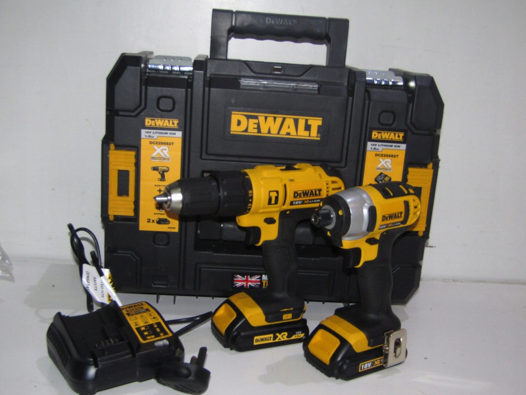 DeWalt Zestaw Wkr tarka i Klucz DCZ298S2T 18v 7862295611