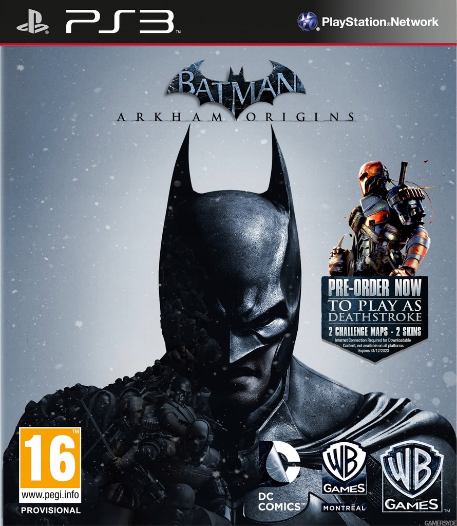 Batman Arkham Origins PS3 Używana