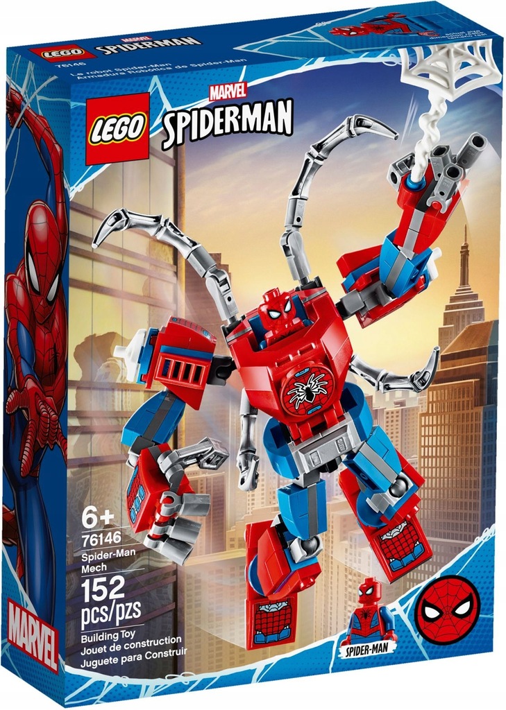 Купить LEGO Super Heroes Механ Человека-Паука 76146: отзывы, фото, характеристики в интерне-магазине Aredi.ru