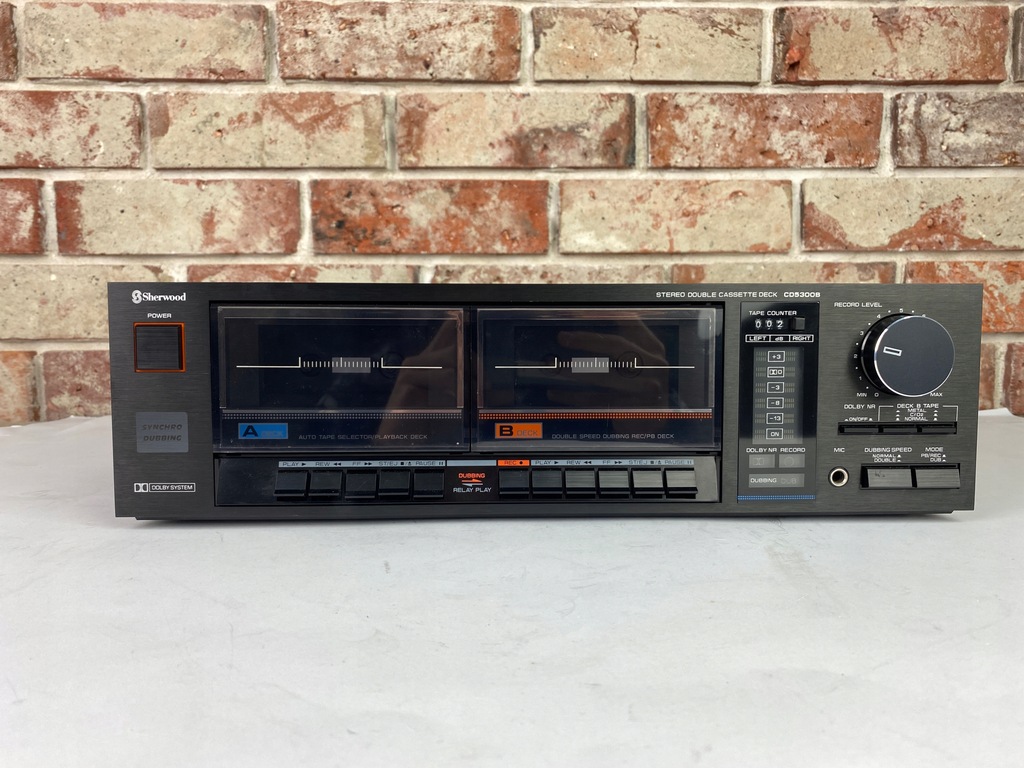 Sherwood CD5300B cassette deck odtwarzacz kaset