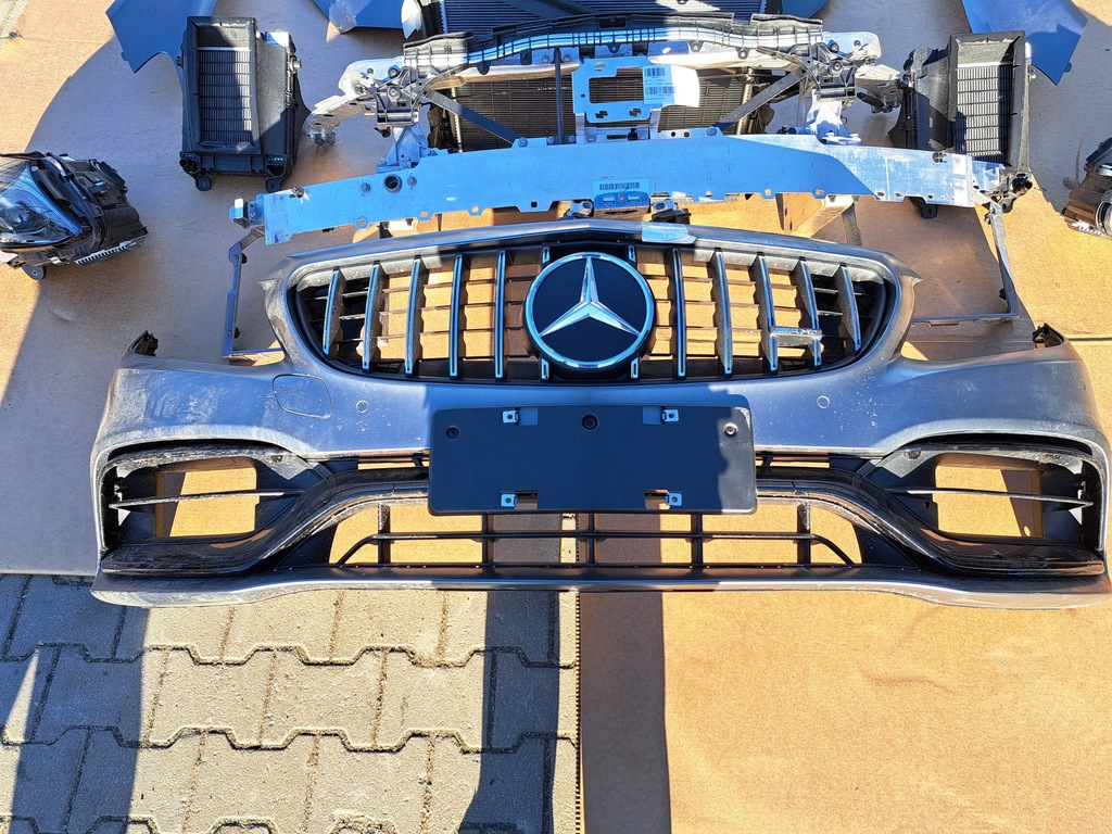 Mercedes 205 lift 63 amg zderzak przedni limuzyna