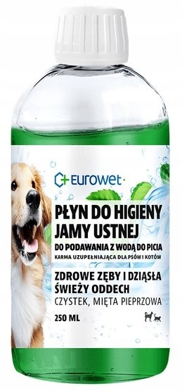 Płyn do higieny jamy ustnej dla psów i kotów 250ml