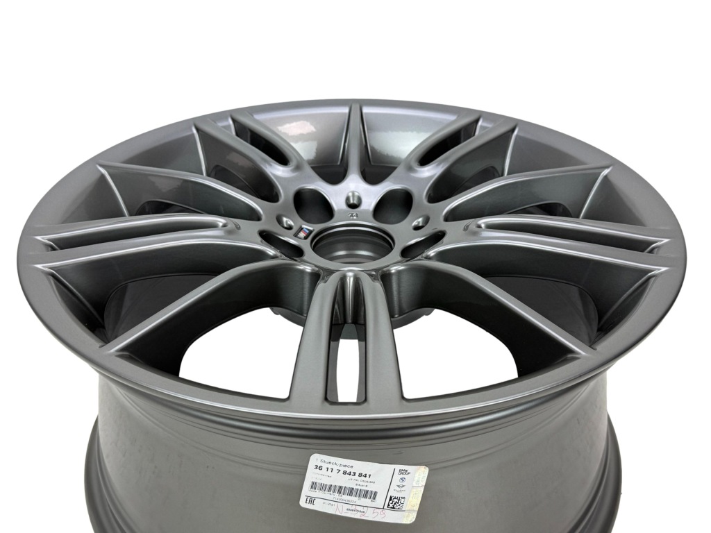 BMW E90 E91 E92 E93 Felga Ferricgrey 8,5Jx18 ET37 Nowa OE 7843841 — zdjęcie 9