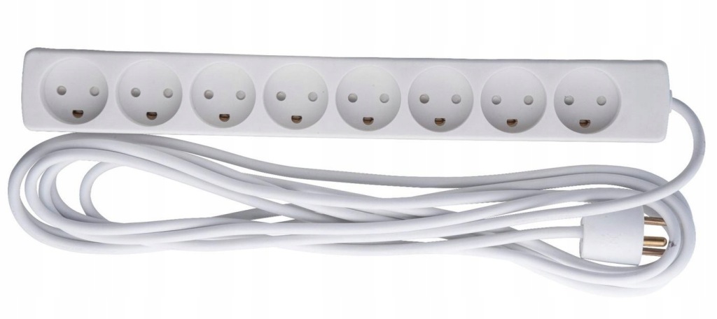 MicroConnect 8pinový dánský prodlužovací kabel 5m
