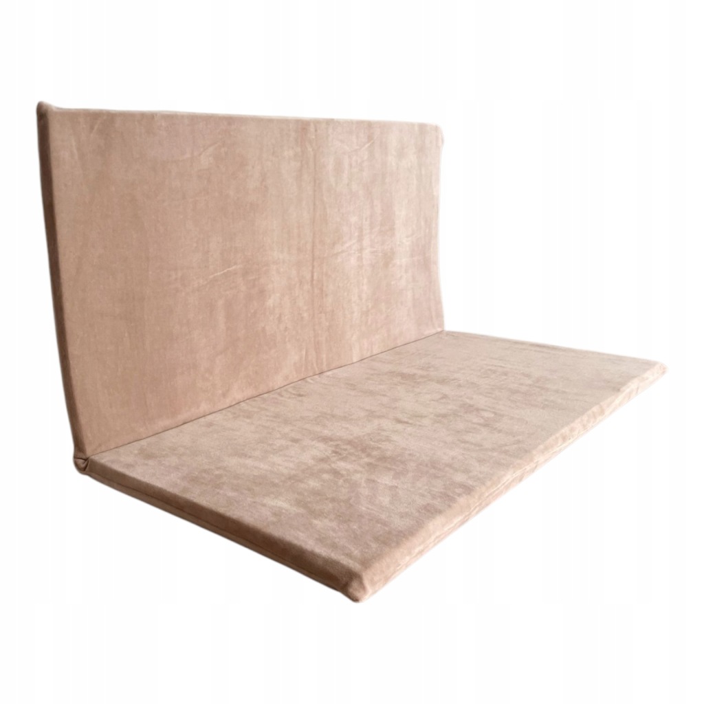 Podložka Monio Velvet béžová čtverec 105x105 bez volánků