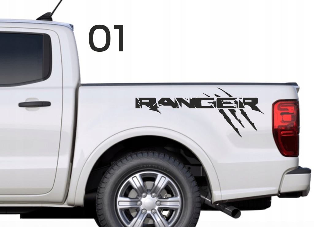 Boční Samolepky pro Ford Ranger Ranger 01