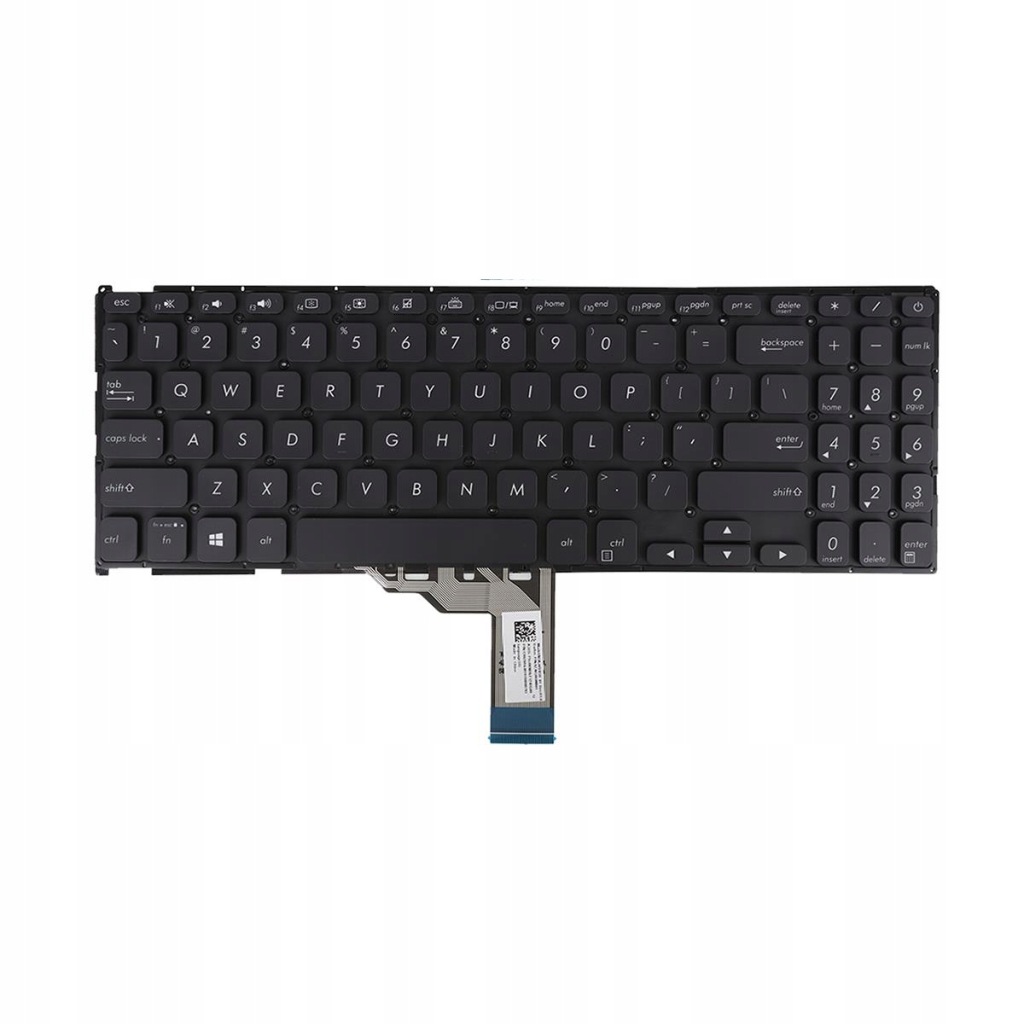 Klávesnice Pro Asus Vivobook 15 X509 X509FA X509JA A509 F509 R564 Led Černá