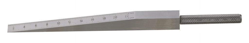 Klínový Štěrbinoměr 1 – 20 mm Inox