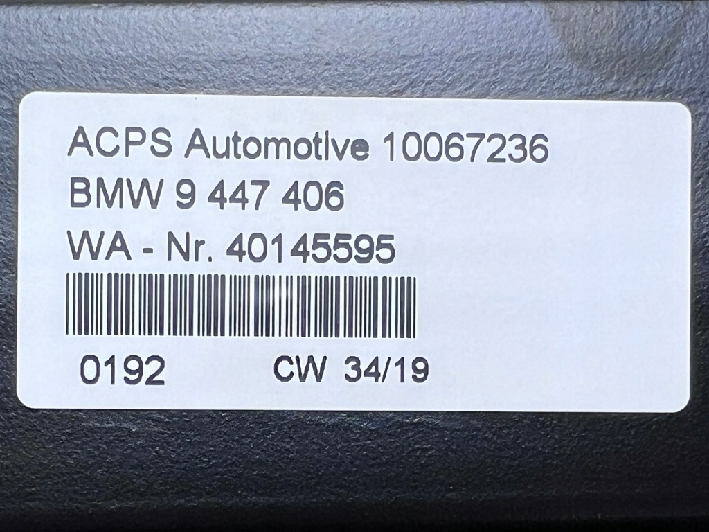Bmw 5 G31 Nowy Oryginalny Hak Holowniczy Odpinany 9447406 Kompletny — zdjęcie 8