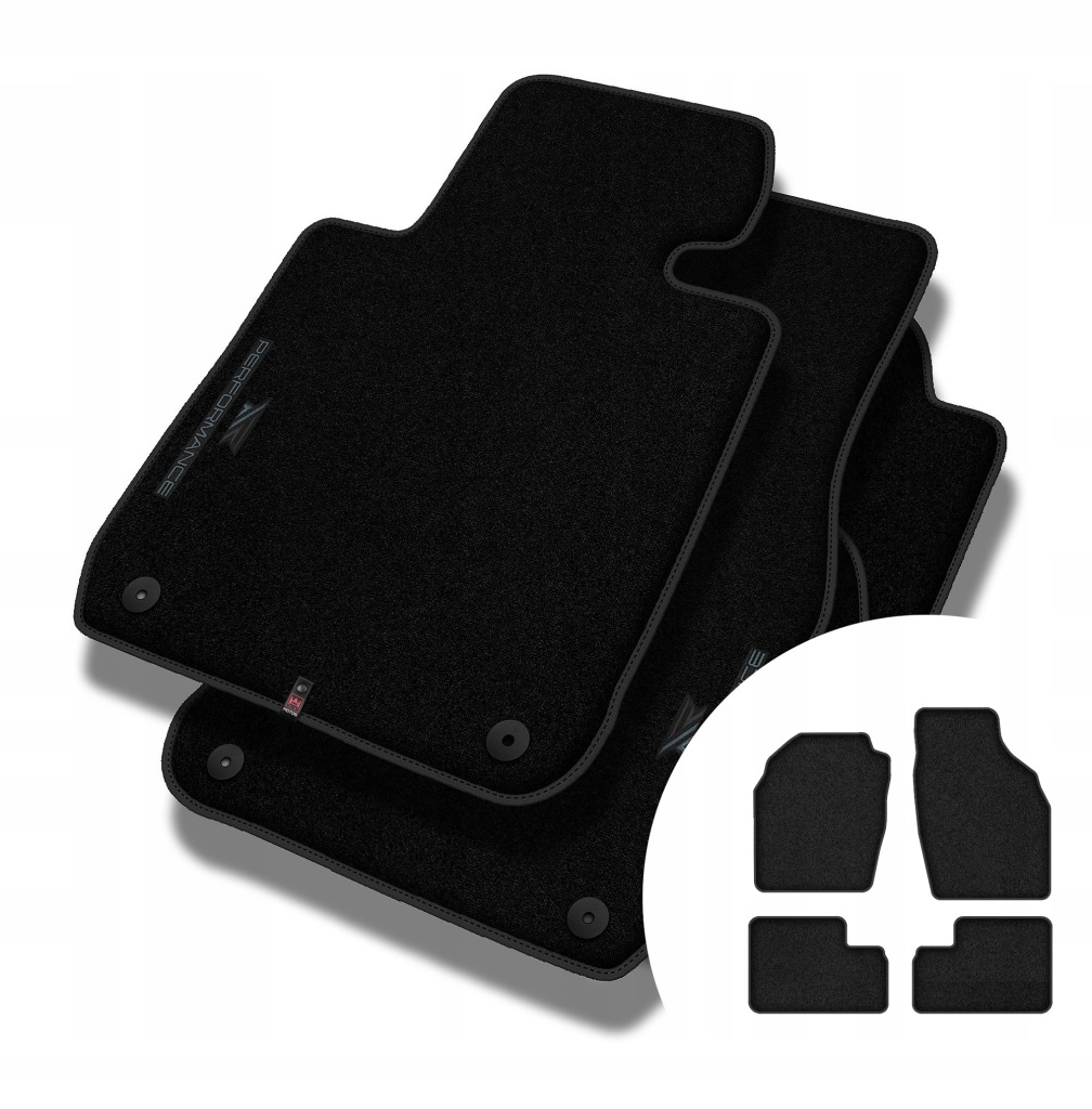 Velurové koberce Performance Premium pro Opel Agila A 2002-2008