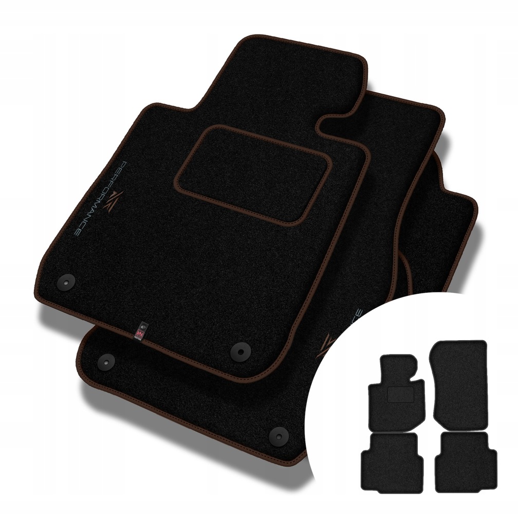 Velurové koberce Performance pro Bmw řady 3 E36 1990-2000