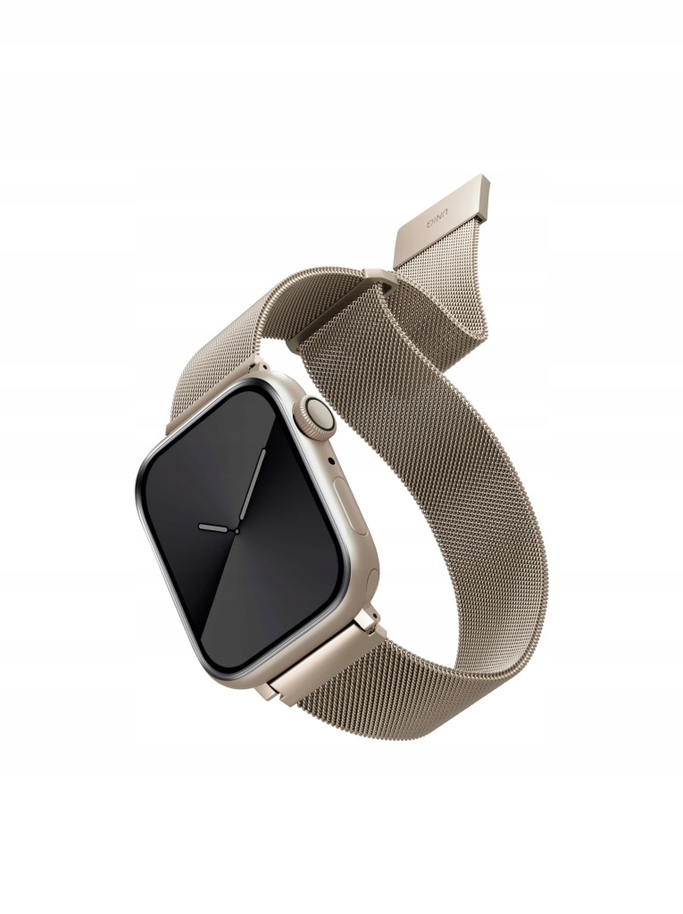 Uniq Dante Apple Watch Mesh Steel Strap 45/44/42 MM Starlight (starlight)