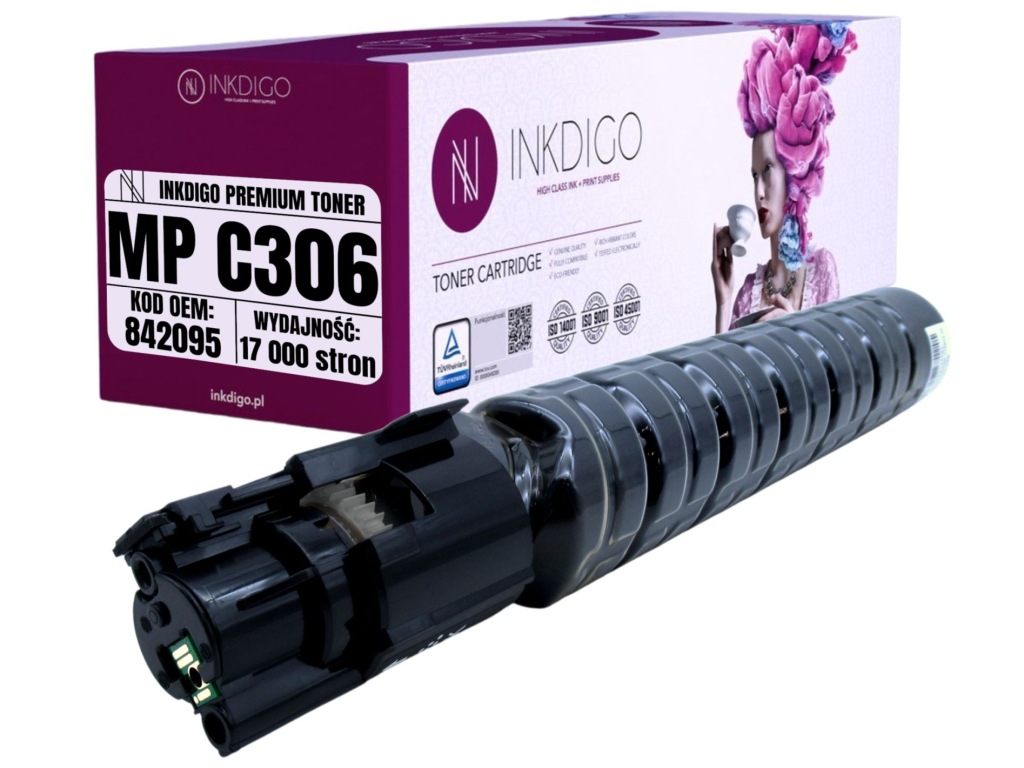 Náhradní toner 842095 pro tiskárny Ricoh MPC306 MPC307 MPC406