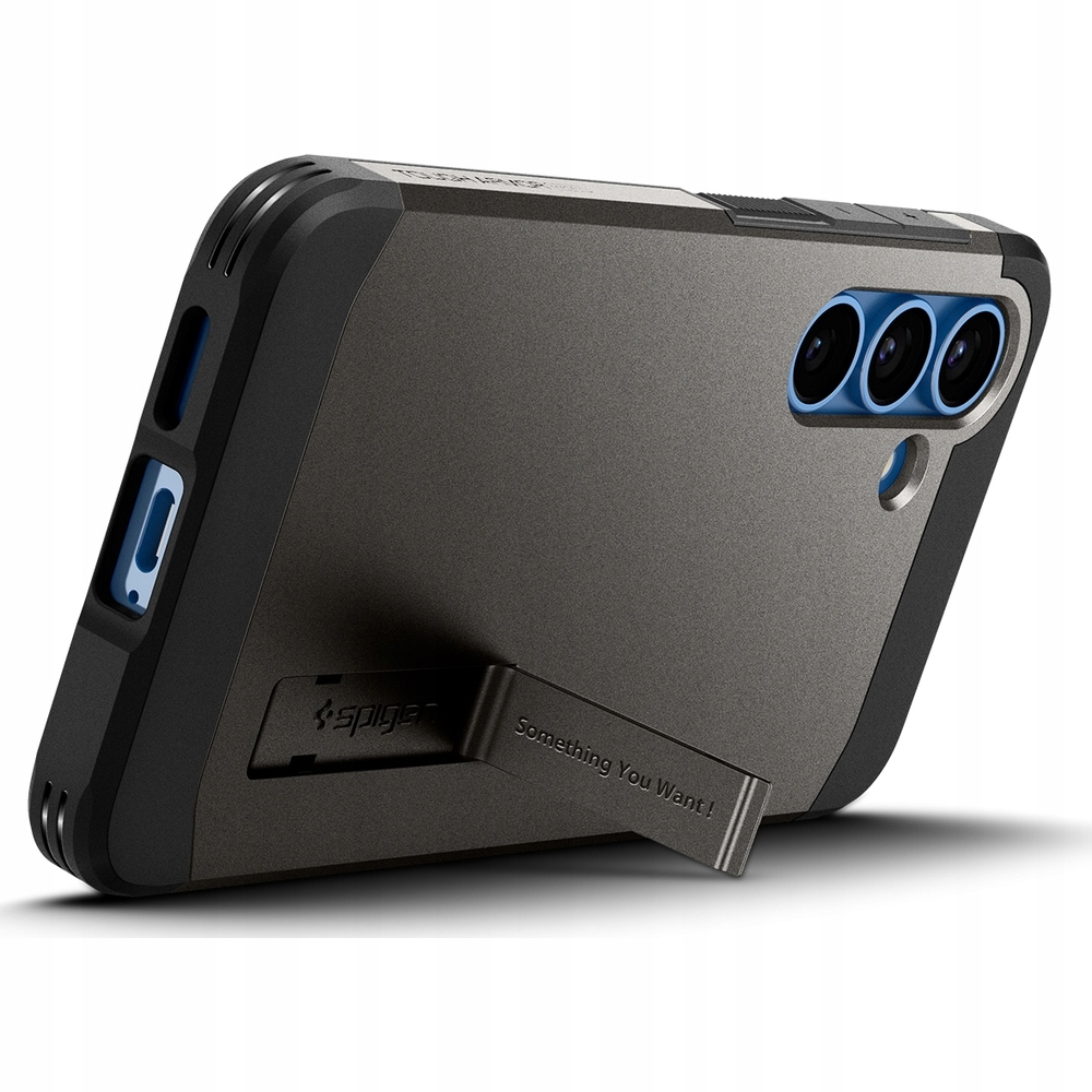 Pouzdro Spigen pro Galaxy S25 Plus, pevné magnetické zadní kryt s nožkou