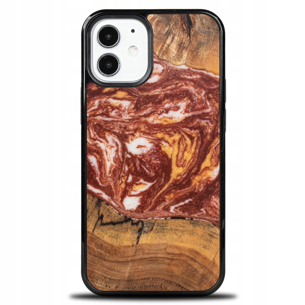 Pouzdro Bewood Unikátní pro iPhone 12 Mini Planety Mars