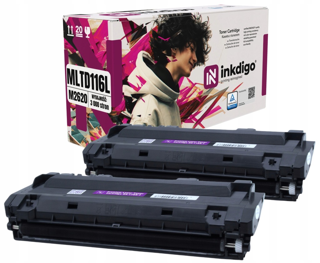 Tonery MLT-D116 pro Samsung SL-M2675FN, Velký Výkon.