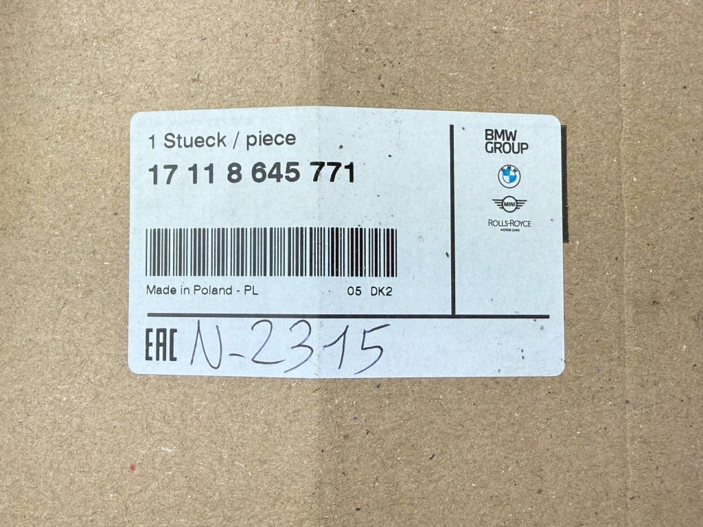 Bmw F39 F45 F48 Lci Mini F56 Chłodnica Wody OE 17118645771 — zdjęcie 6