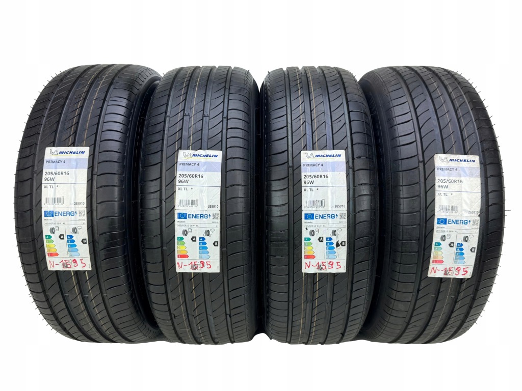 4x Bmw F45 F46 Koła 7Jx16" Michelin Primacy 4 205/60 R16 Lato Nowe 6855085 — zdjęcie 2