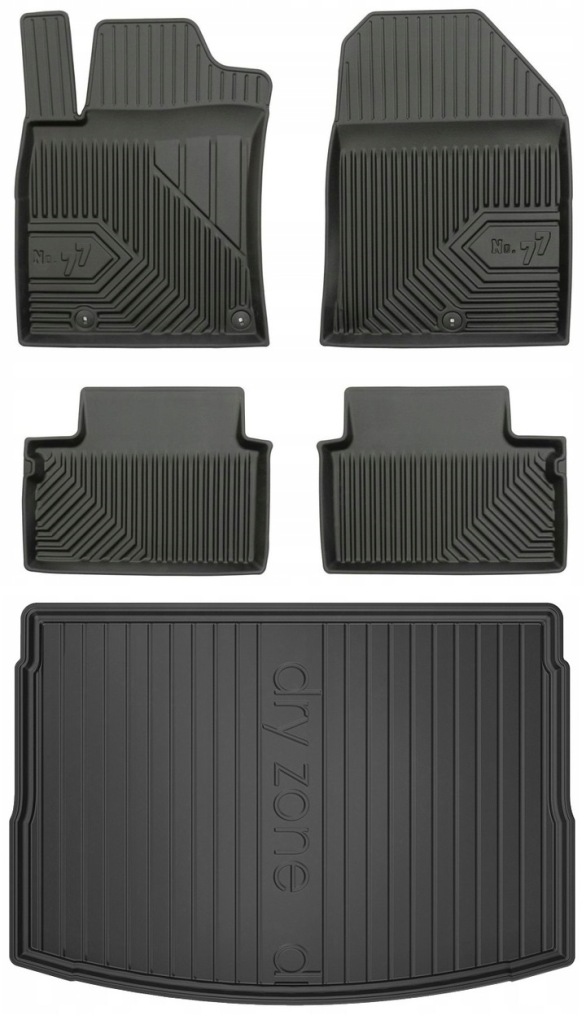 Set 77 Koberce a rohože Hyundai i30 3 Hatchback od 2017 g.