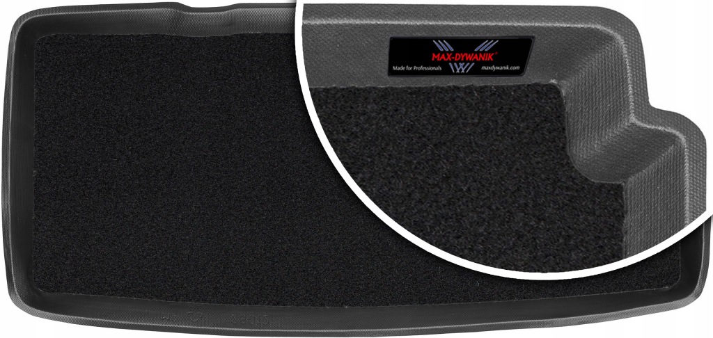 Suzuki Grand Vitara Suv 3D 2005-2014 Koberec do zavazadlového prostoru s velurovou podložkou