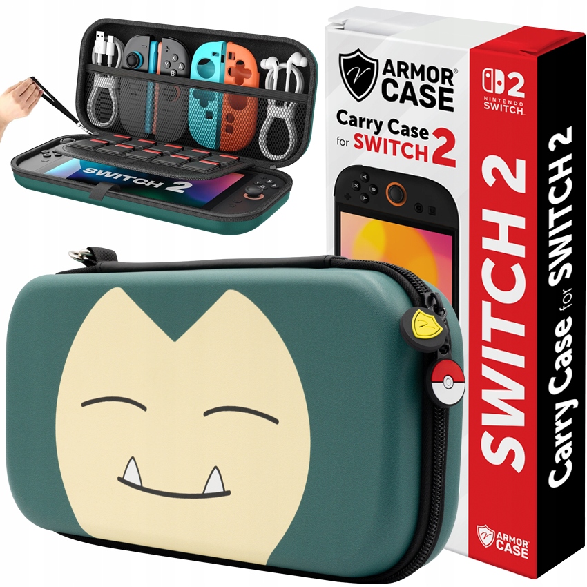 Pouzdro Pouzdro Vyztužené Pro Nintendo Switch 2 Limitovaná Edice Snorlax