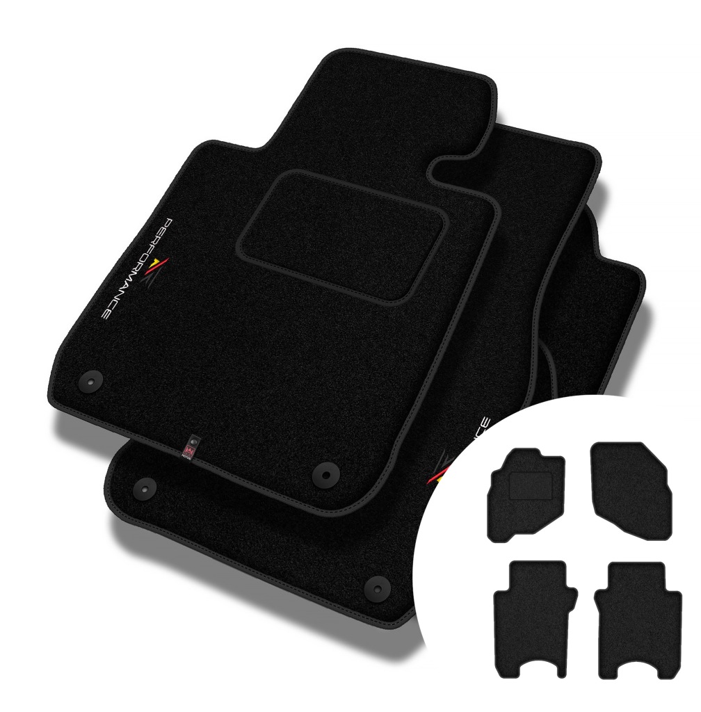 Velurové koberce Performance pro Honda Jazz II 2002-2008