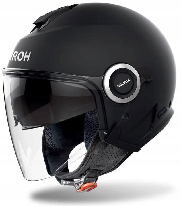 Zdjęcie okazji: Airoh Helyos Color Czarny Mat Kask Motocyklowy Otwarty Black Matt