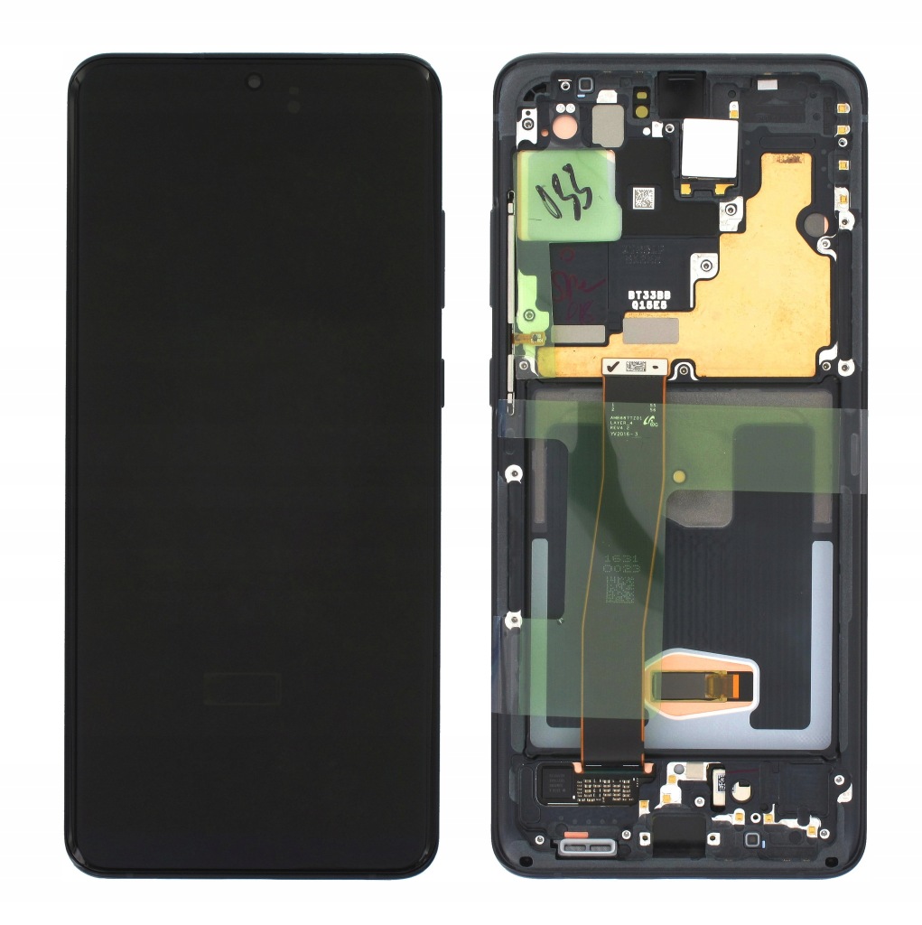 LCD displej Samsung S20 Ultra (SM-G988) šedý s rámečkem