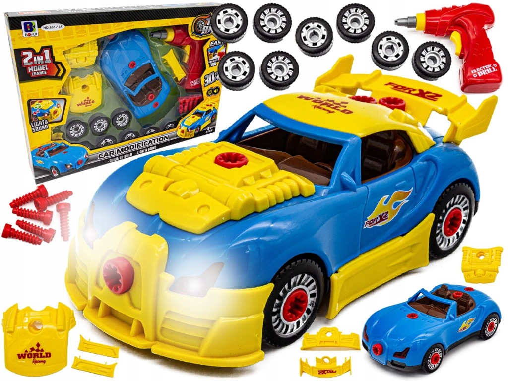 Kutilská Sada Auto Na Otáčení Hračka Pro Mechanika
