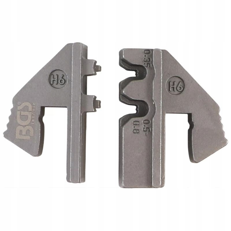 Čelisti konektorů H6 pro Bgs 1410, 1411, 1412, Bgs 1410-H6