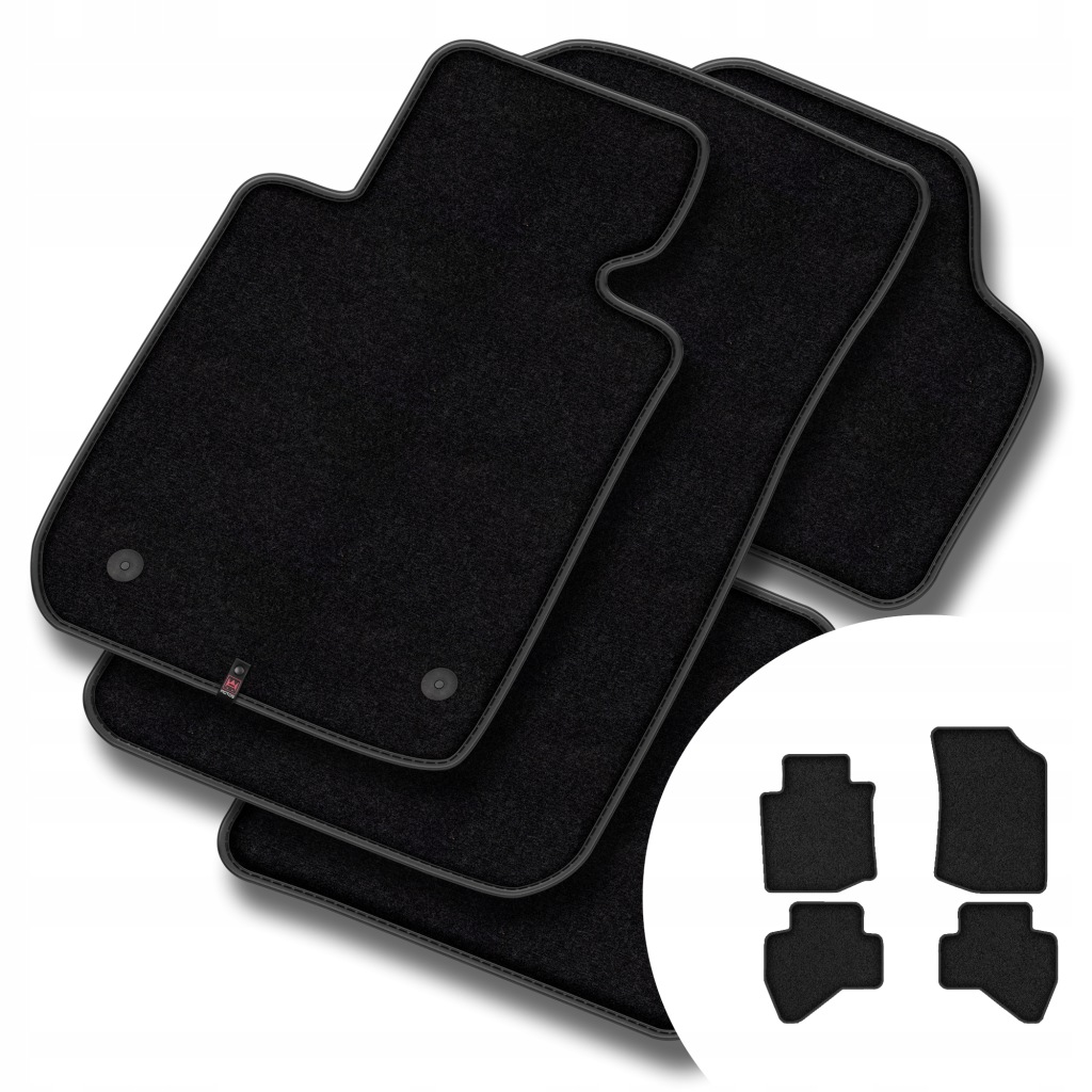 Velurové koberce Premium Citroen C1 2005-2014
