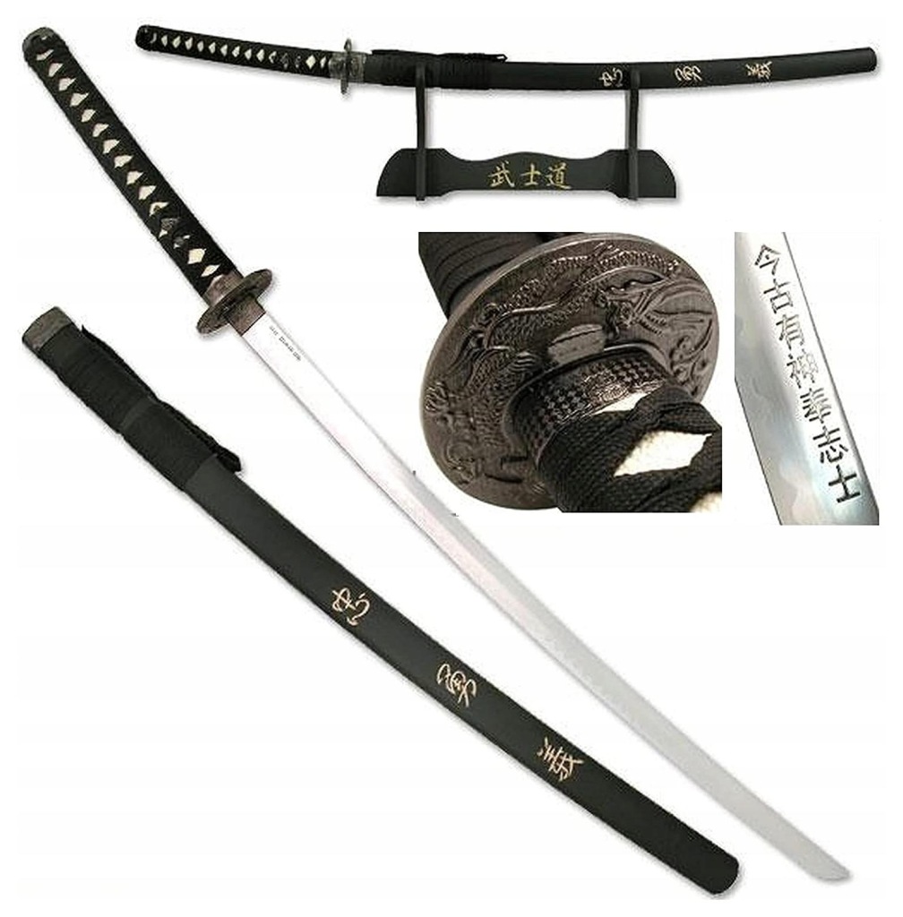 Meč cosplay anime Katana Dekorac Samurajský meč Stojan SW-319 Dárek