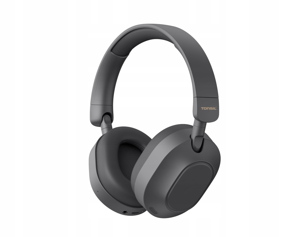 Bezdrátová sluchátka přes uši Tonsil R45BT New Bluetooth Černá