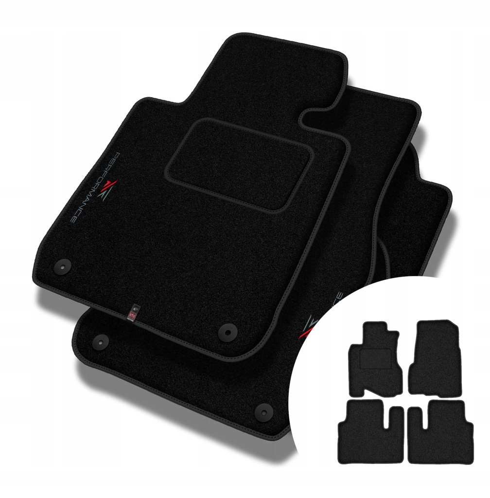 Velurové koberce Performance pro Honda Cr-v II 2002-2007