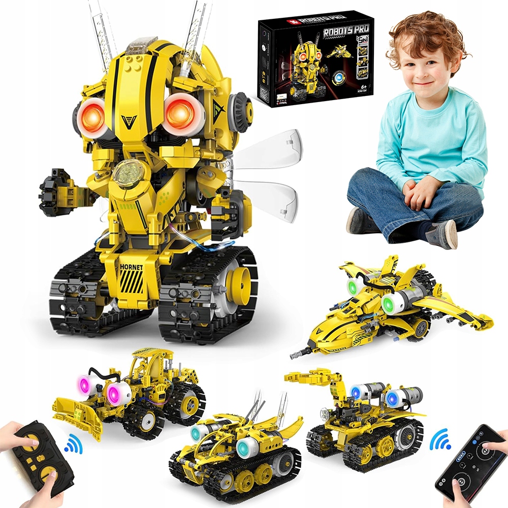 5 V 1 Stem Sada Hraček, Hračka Pro Děti, Sada Robotů