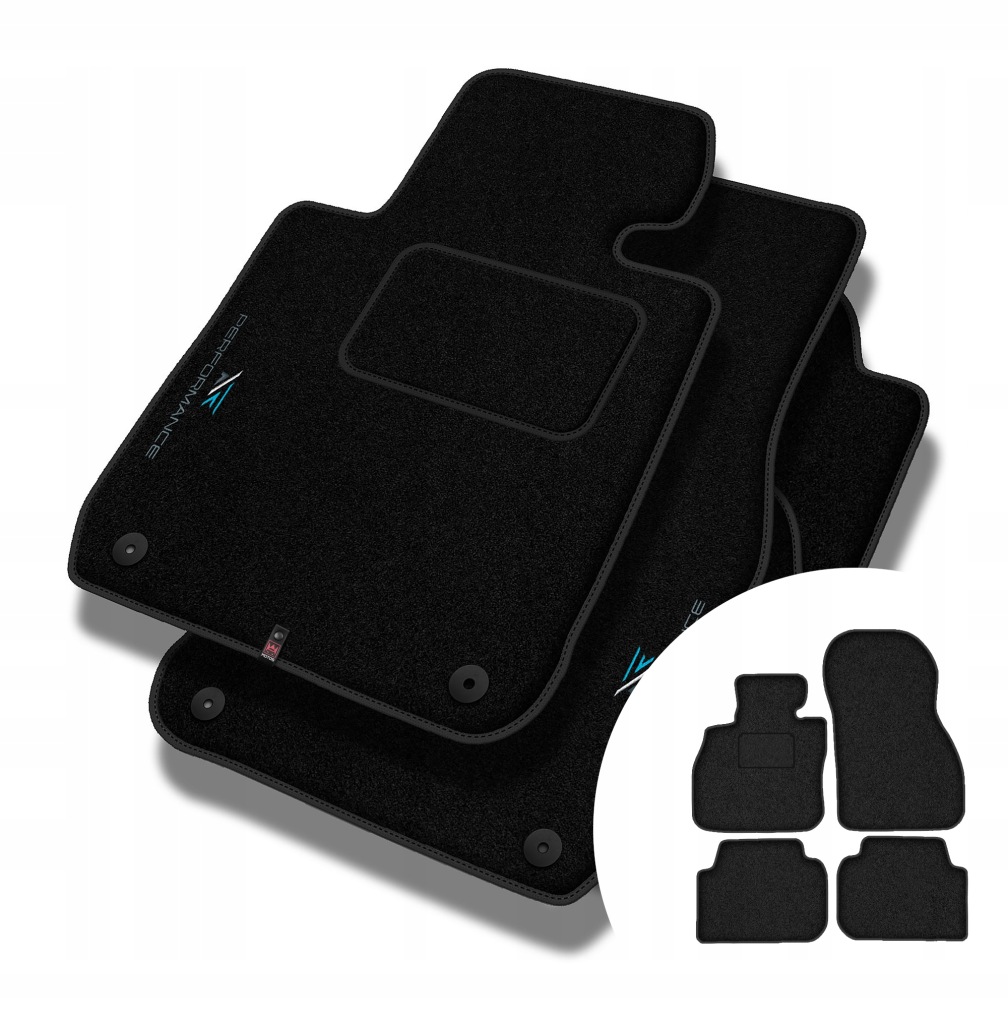 Velurové koberce Performance pro Mini Clubman I 2007-2014