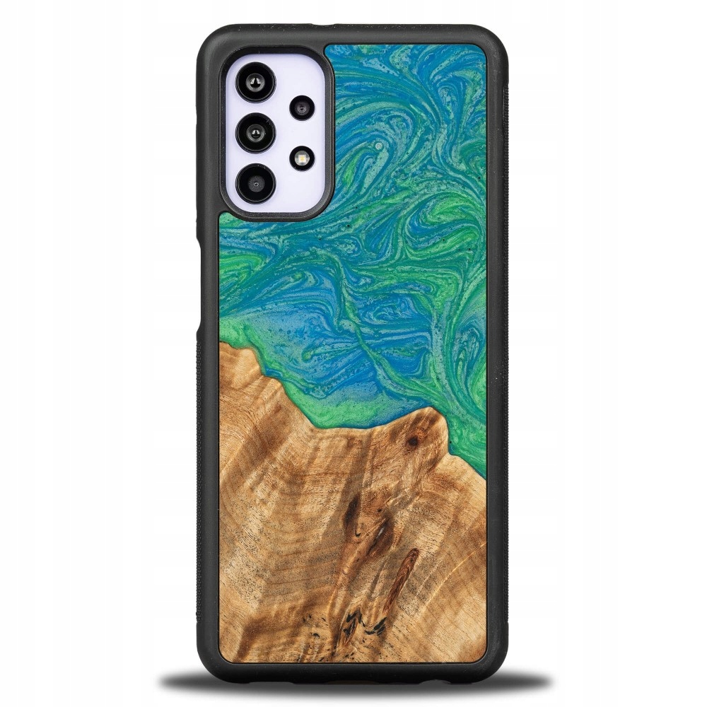 Pouzdro Bewood Unikátní pro Samsung Galaxy A32 4G Neony Tokio