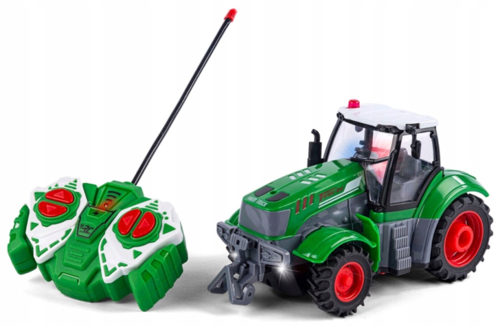 Velký Dálkově Ovládaný Traktor S Přívěsem Rc Pilot