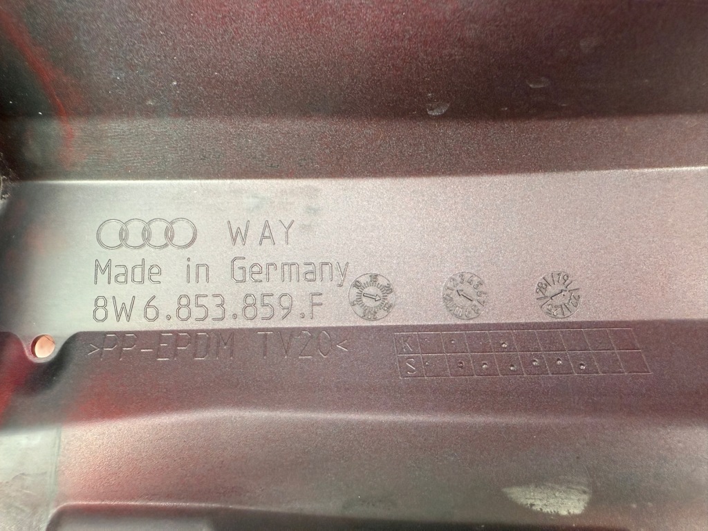 Audi RS5 8W 8W6 Próg Listwa Progowa Lewa Carbon Nowa OE 8W6853859F — zdjęcie 7